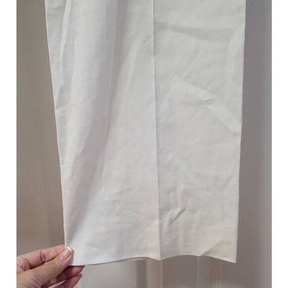 Theory Wide Leg Linen Sailor Pants 6 - Picture 9 of 9